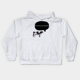 Beef and Diary Network Michael Banyan’s cow noise Kids Hoodie